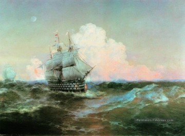 Paysages marins œuvres - Ivan Aivazovsky navire douze apôtres Seascape